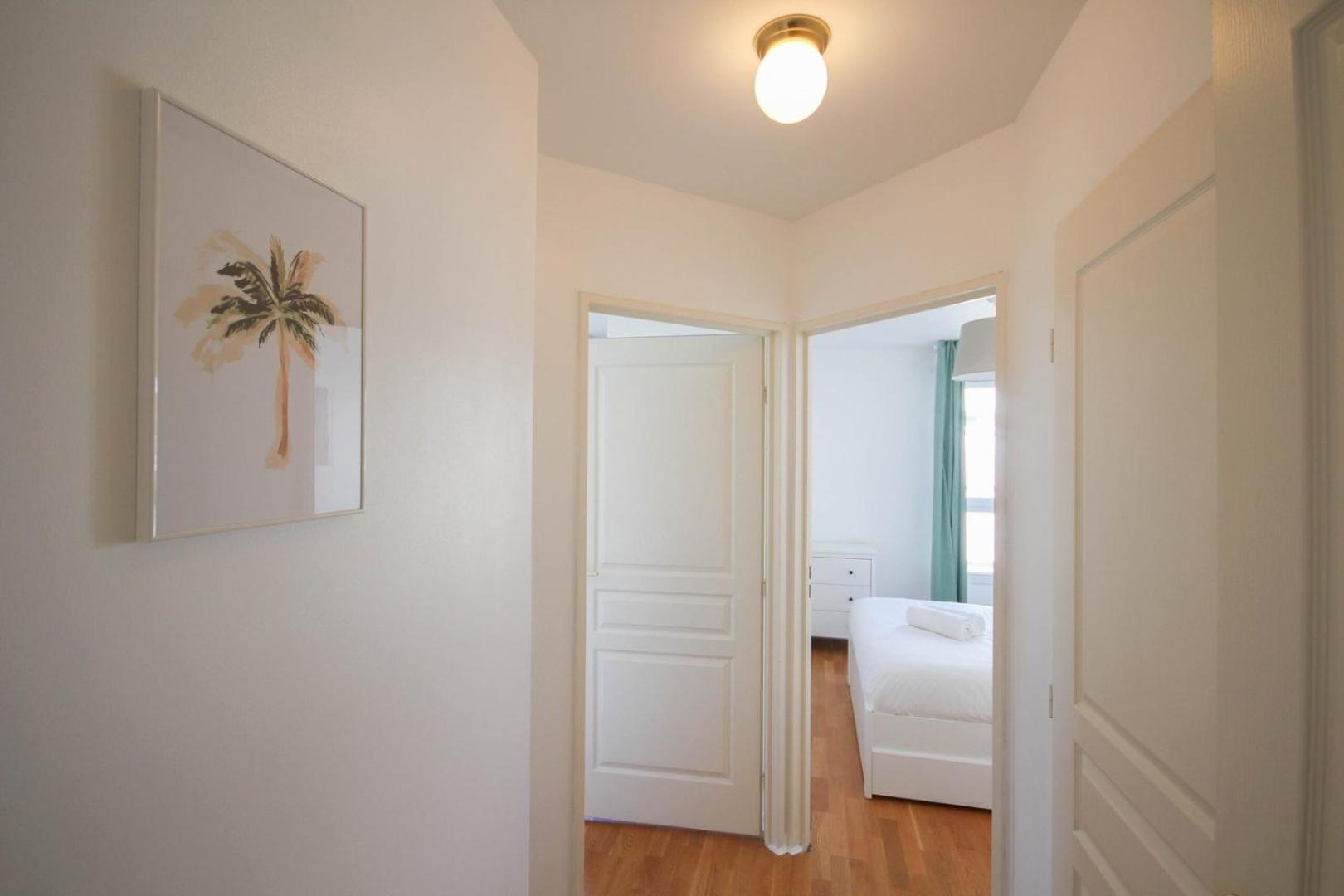 Apartment In Residence With Balcony And Parking ليل المظهر الخارجي الصورة