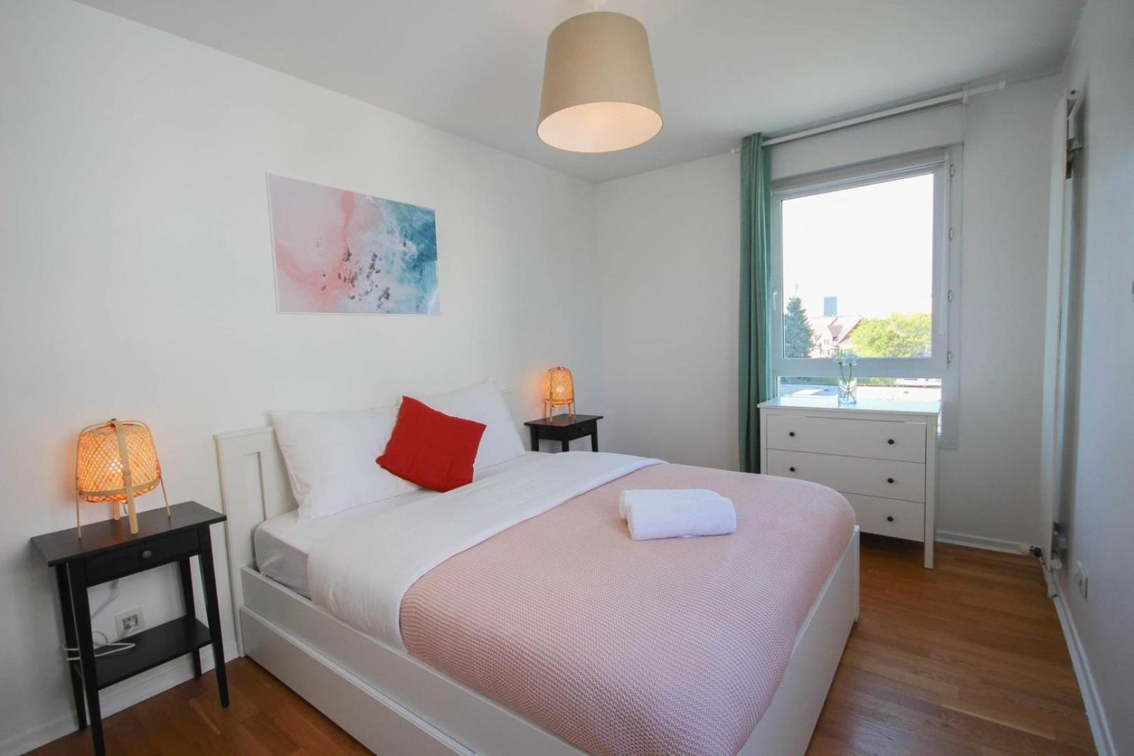 Apartment In Residence With Balcony And Parking ليل المظهر الخارجي الصورة